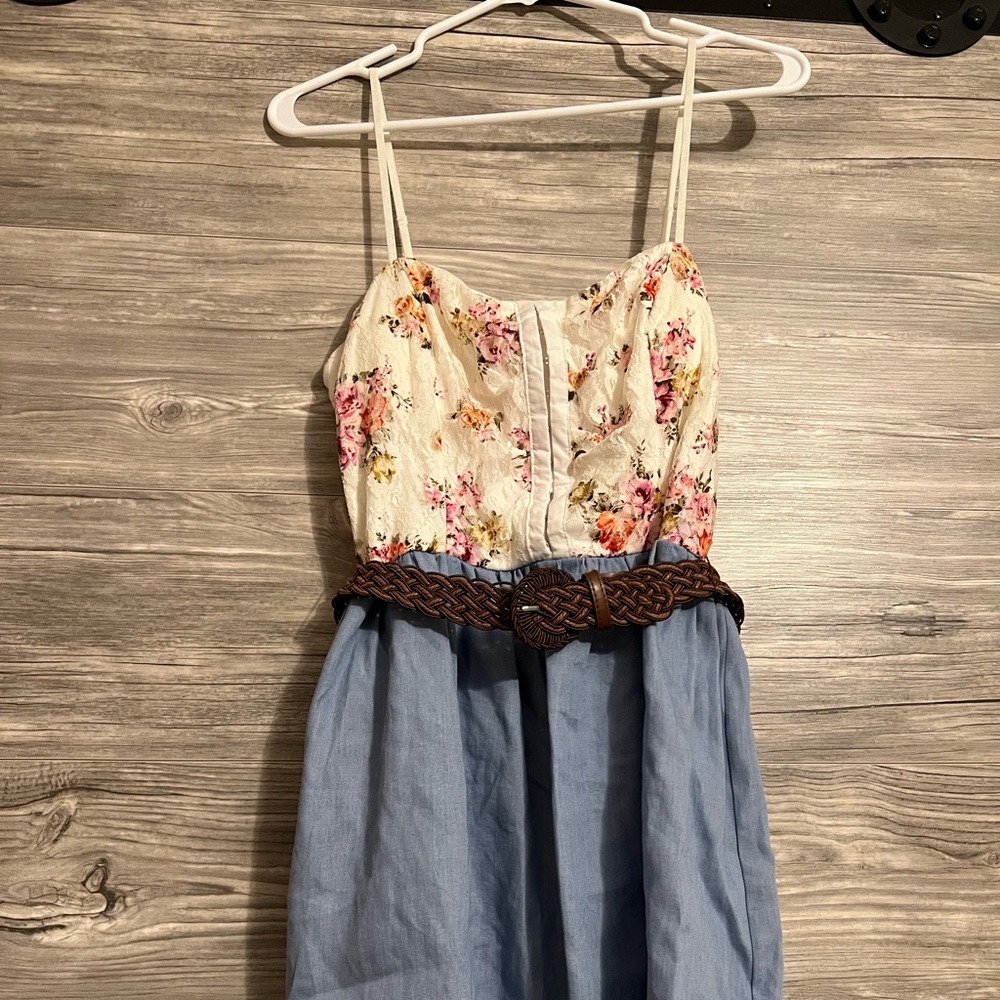 Junior’s Floral Deb Dress